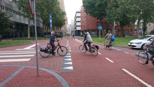 overzichtelijke verkeerssituatie