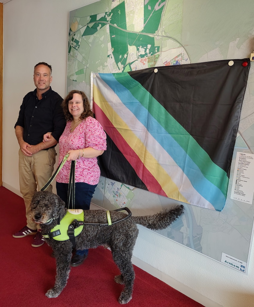 Apcg voorzitter Marjolein van den Broek en wethouder Maarten van den Bos